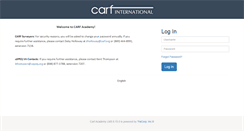 Desktop Screenshot of carfacademy.server.tracorp.com